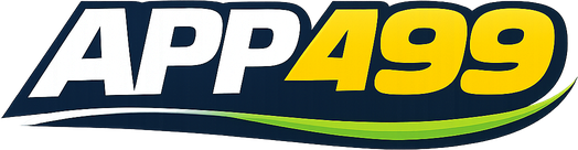 app 499 brand logo for homepage navigation